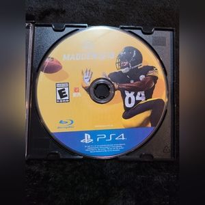 PS4 NFL Madden 19 disc only (120)